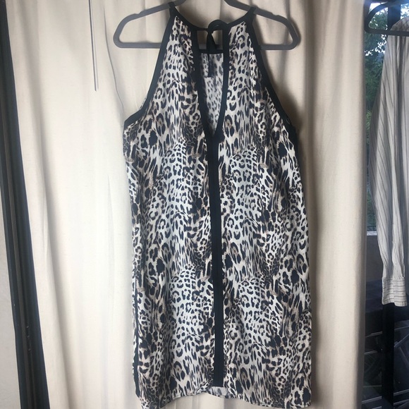 Eight sixty chloe cut out dress Animal print large - Picture 2 of 7